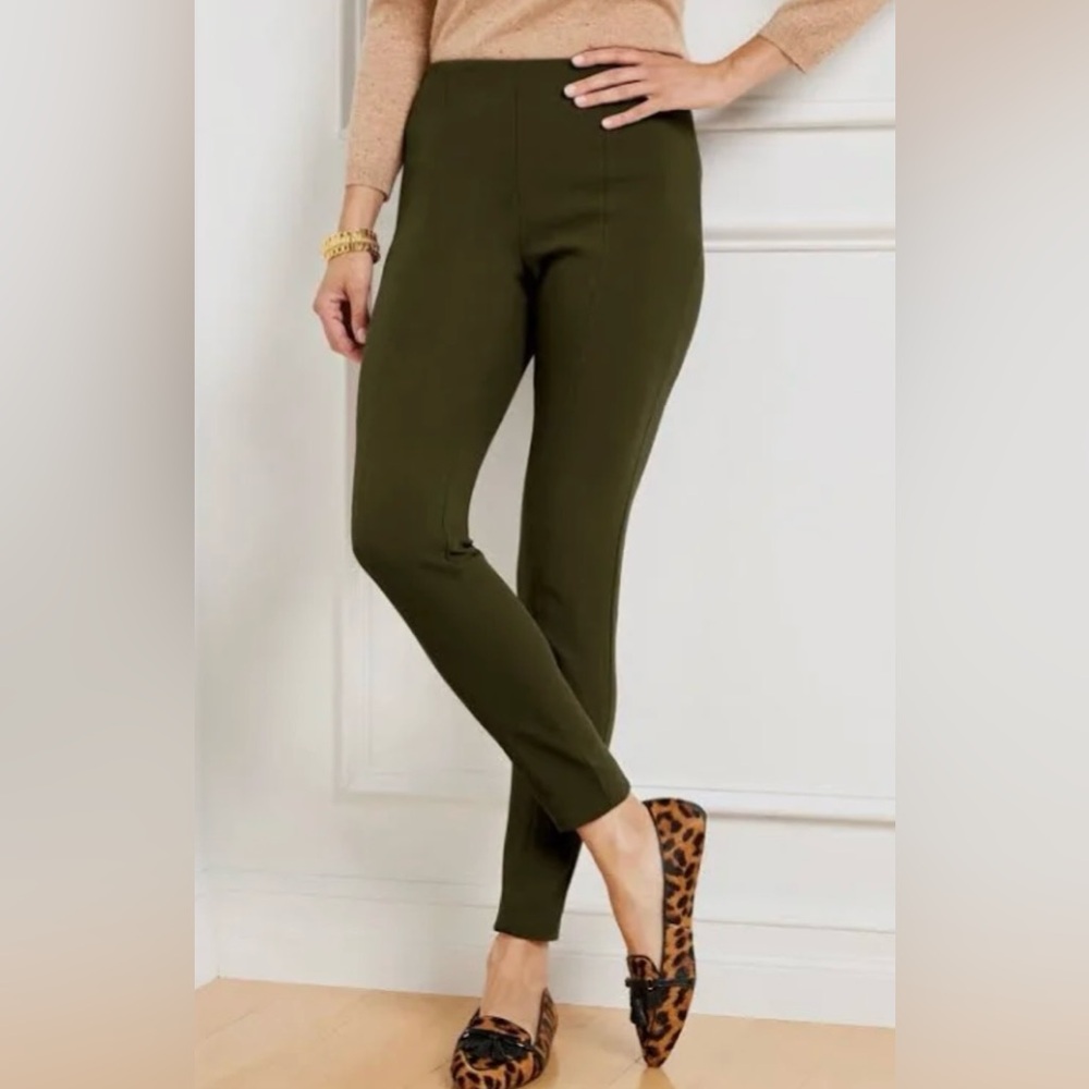 Talbots Green Portland Pant‎  Size 14P